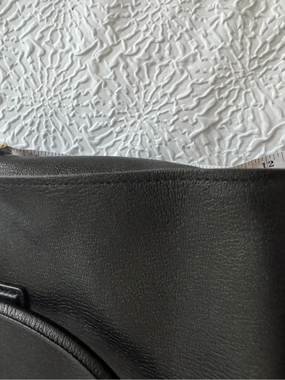 Michael Kors Hamilton Moderne Black Leather Satchel Bag